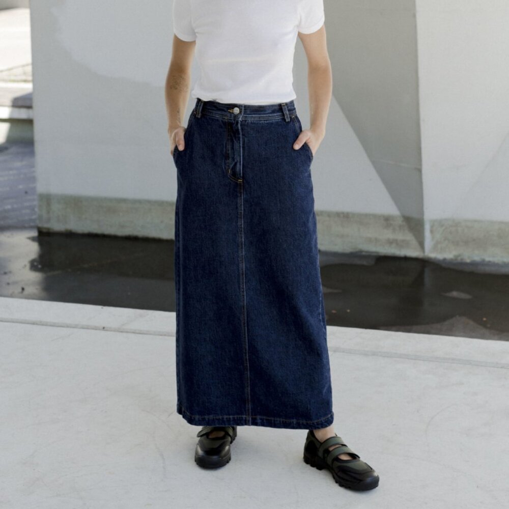Rachel Comey Montesi Denim Skirt
